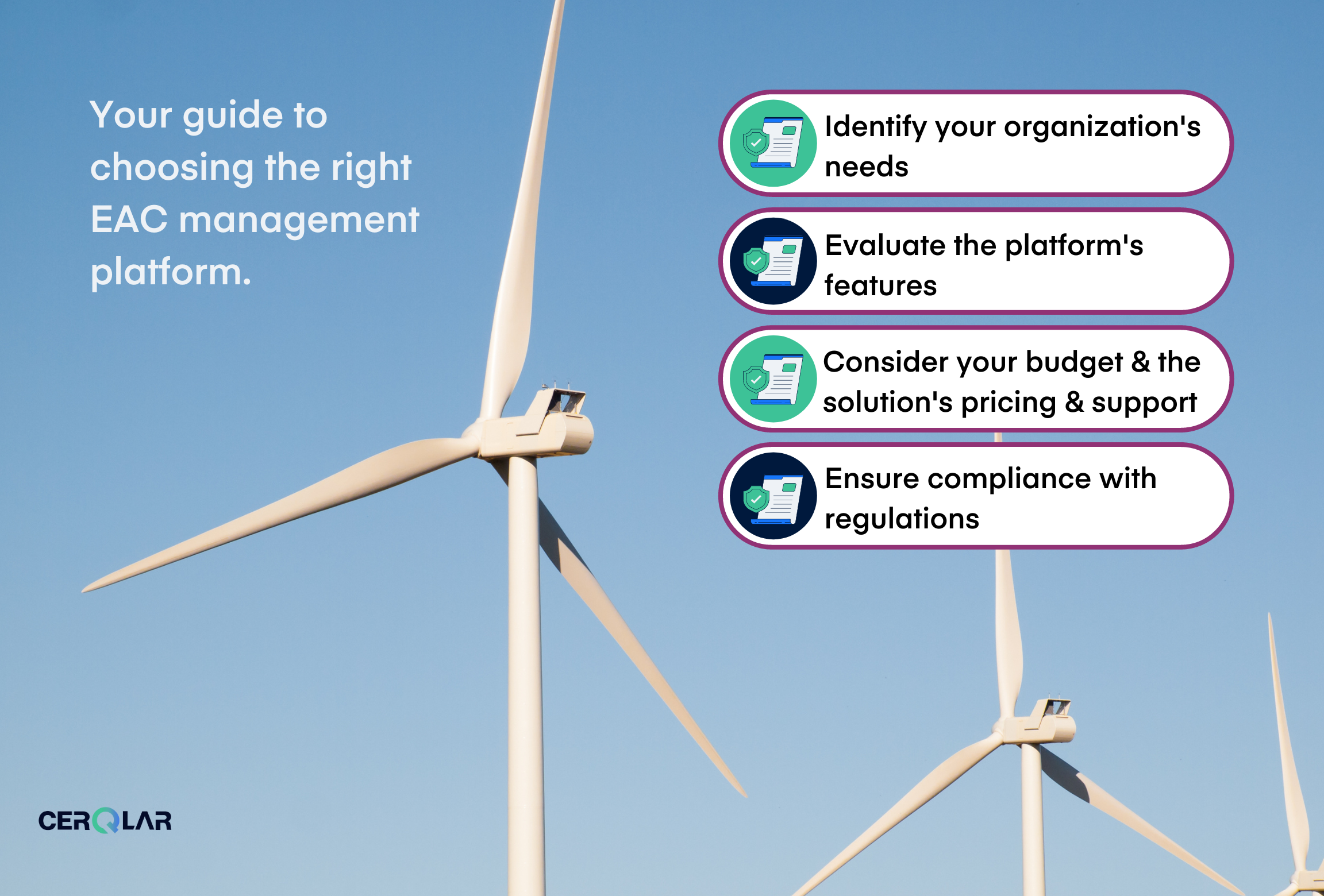 The renewable energy producers’ and suppliers’ guide to choosing an EAC management platform